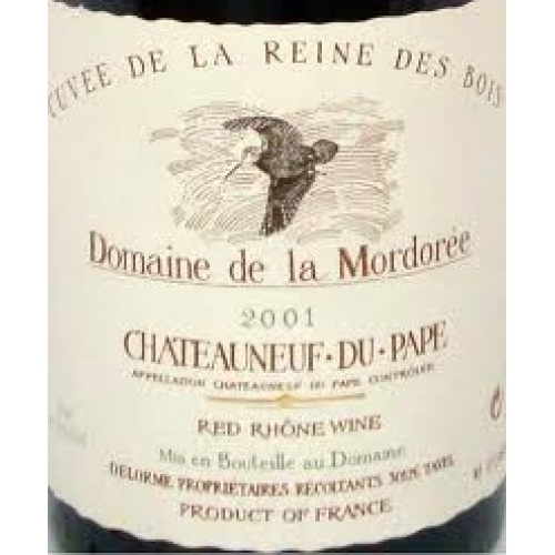 Domaine de la Mordorée "Cuvée de la Reine des Bois" 2001