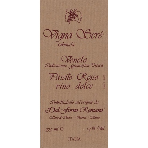 Vigna Seré 2003 - Dal Forno Romano