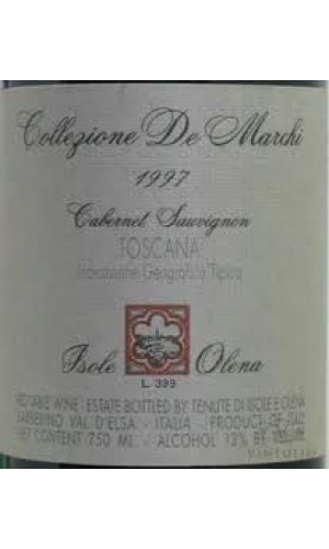 Isole e Olena 1997 Cabernet Collezione de Marchi