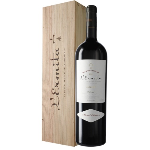 Alvaro Palacios L´Ermita 2018 Magnum en caja de madera