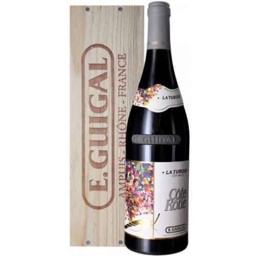 Guigal Côte-Rôtie La Turque 2018 en caja de madera